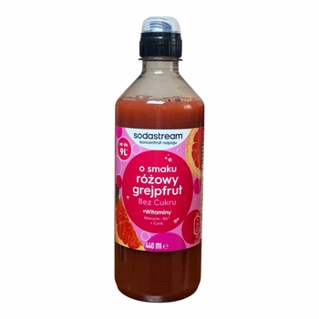 Сироп sodasteam rozowy grejpfrut bez cukru 440ml