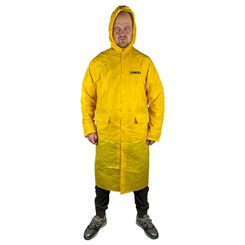 Плащ от дождя Storm XL жёлтый PVC 52-54