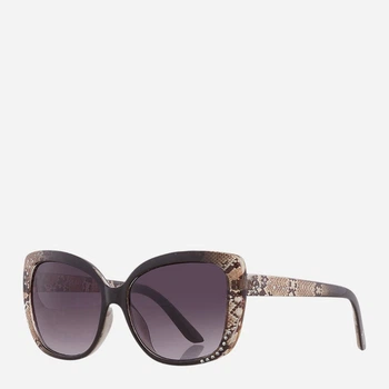 Солнцезащитные очки женские Guess 633814835 Черный/Коричневый (1160689692)