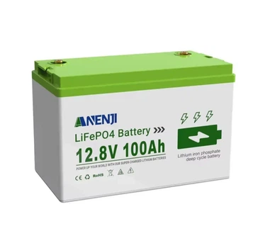 Аккумуляторная батарея ANENJI LiFePO4 12.8V 100Ah 1280Wh ANJ-12V-100AH-S with Bluetooth 6000+ циклов