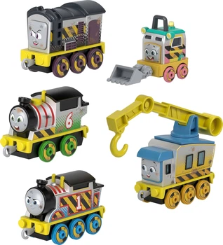 Набор из 5 Поездов Томас и Друзья Строительная Бригада Thomas and Friends Fisher-Price JBW26