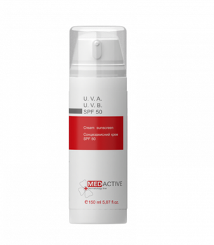 Солнцезащитный крем SPF 50 U.V.A./U.V.B. для лица и шеи 150 мл