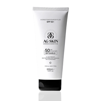 Солнцезащитный флюид для тела ag skin ExoRestoration body fluid spf 50+ 200 мл