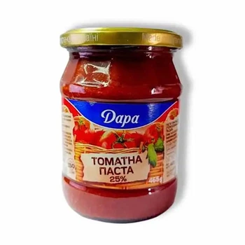 Паста томатна Дара 25% 465 г