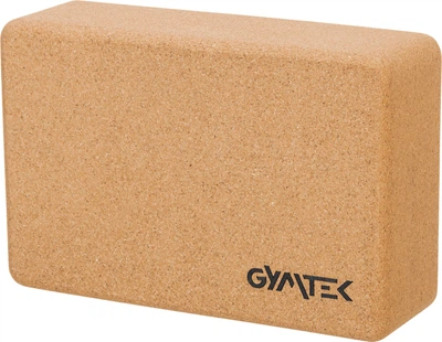 Блок для йоги корковий Gymtek Asana Flow G-42786 Коричневий (5905884427866)