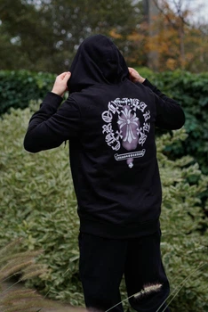 Зіп-худі Chrome Hearts Big logo XL Чорний