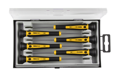 Набор отверток для точных работ FELO TORX6-TORX9, HEX 1,5 - HEX 2,0 (24896166)