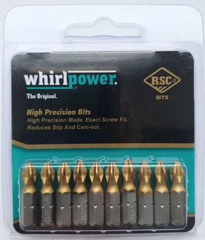 Набор бит Whirlpower (ТИТАН) PH*2*25 10 шт