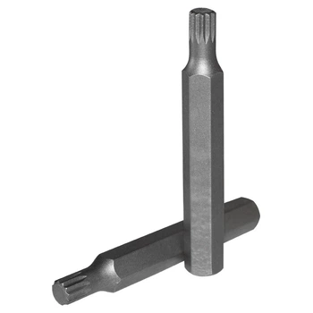Бита 10 мм Spline M8, L=75 мм (FORCE 1787508)