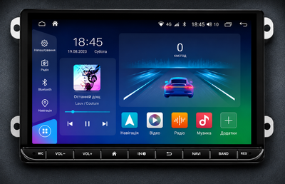 Автомагнитола Resonance M200 9" 2/32 GB 4G для Volkswagen, Skoda, Seat, Android, GPS, Wi-Fi, Bluetooth, CarPlay, Android Auto