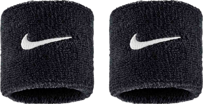 Напульсники Nike Swoosh Classic Wristbands 2PK N.101.2405.010.OS Черные (887791808400)