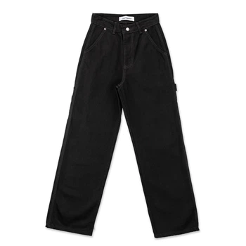 Чоловічі широкі джинси Carhartt чорні, оверсайз, вуличний стиль, Y2K 30 (1027-666)