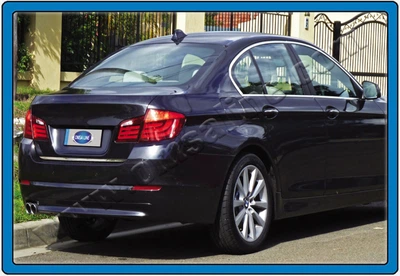 Накладка хромована на кромку багажника BMW 5 F10 SD 2010-, OmsaLine 1218052