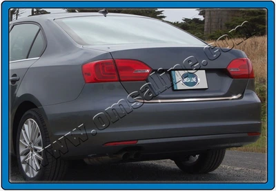 Накладка хромированная на кромку багажника Volkswagen Jetta 2011-, OmsaLine, 7540052