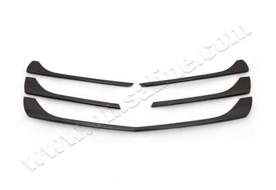 Накладки хромовані на решітку радіатора (5шт, Black Chrome) Mercedes-Benz Vito W447 2014-, OmsaLine 4733081b