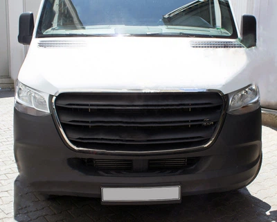 Накладки хромовані на решітку радіатора (4шт) Mercedes-Benz Sprinter 2018-, OmsaLine 4745084