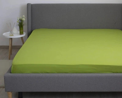 Простынь на резинке ТЕП. Herbal Green-200х200х25