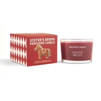 Ароматическая свеча Sister's Aroma Gingerbread 150 г