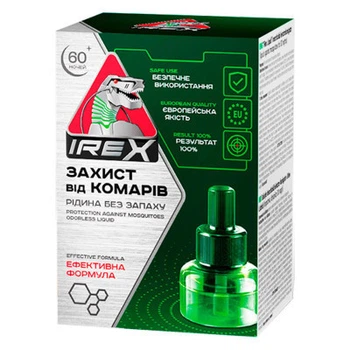 Жидкость для фумигатора iRex От комаров 60 ночей 37 мл