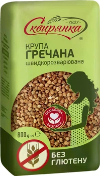Крупа гречневая Сквирянка Без глютена 800 г