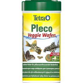 Корм для травоядных рыб Tetra Pleco вафли с кабачком 15 г 257313