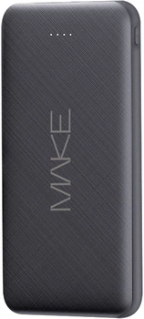 УМБ MAKE 10000 mAh 22.5W PD/QC 3.0/QC 4.0+ Black (MPB-107BK)