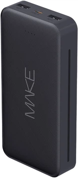 УМБ MAKE 20000 mAh 22.5W PD/QC 3.0/QC 4.0+ Black (MPB-207BK)