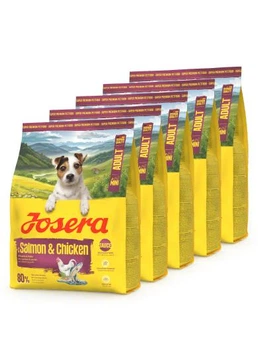 Сухой корм JOSERA Mini Salmon & Chicken С аппетитным соусом для привередливых собак 0,9 кг х 5 (4,5 кг) (85231)