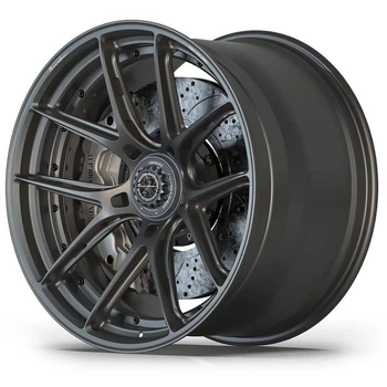 Литые диски Brixton FDE01 R21 W10 PCD5x130 ET60 DIA71.6 (brushed carbon bronze gloss)