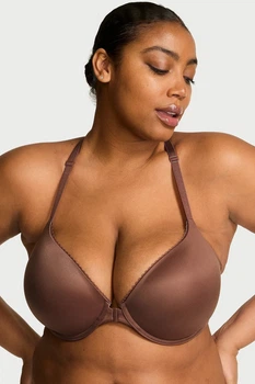 Бюстгальтер с уплотнённой чашкой Victoria's Secret 75C Коричневый (151534)