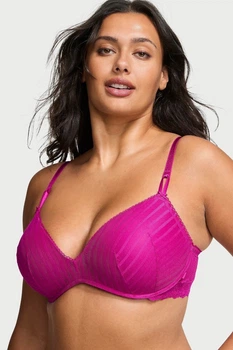 Бюстгальтер push-up Victoria's Secret 75B Рожевий (151451)