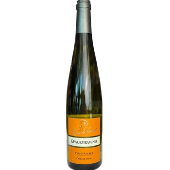 Вино Anne deLaweiss Gewurztraminer біле напівсолодке 13% 0,75 л (Франція)