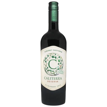 Вино Caliterra Reserva Каберне Совіньйон сухе червоне 13% 0,75 л (Чилі)