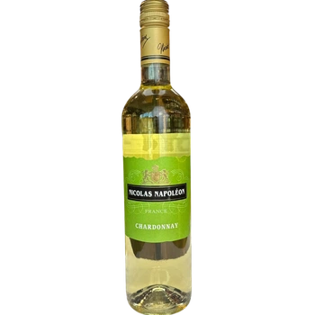 Вино N.Napoleon Шардоне біле сухе 12% 0,75 л (Франція)