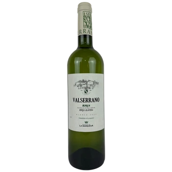 Вино Valserrano біле сухе 13.5% 0.75 л (Іспанія)