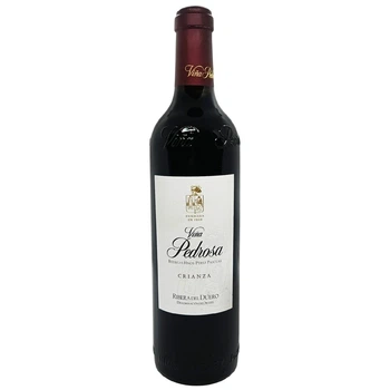 Вино Vina Pedrosa Crianza червоне сухе 14.5% 0.75 л (Іспанія)
