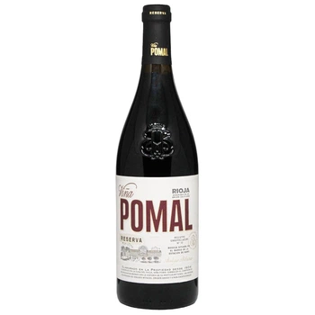 Вино Pomal Reserva червоне сухе 14% 0.75 л (Іспанія)