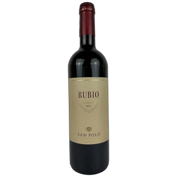 Вино San Polo Rubio червоне сухе 13.5% 0.75 л (Італія)