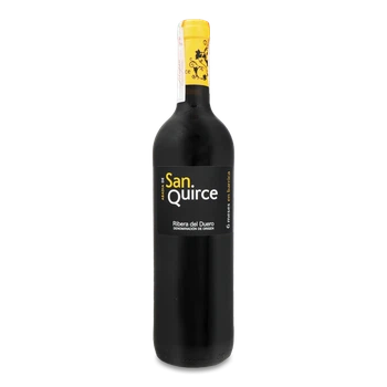 Вино Abadia Sanquirce червоне сухе 14% 0.75 л (Іспанія)