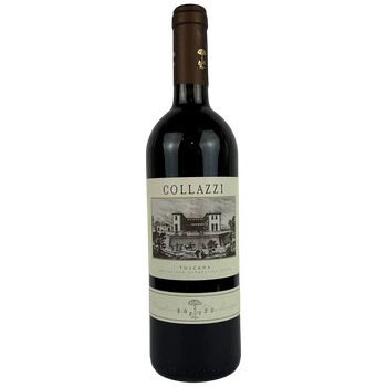 Вино Collazzi Toscana червоне сухе 14% 0.75 л (Італія)