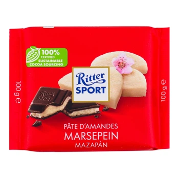 Шоколад Ritter Sport Марципан 100 г (Німеччина)