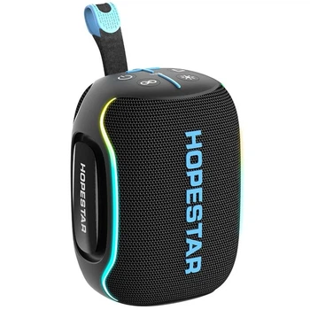 Bluetooth колонка Hopestar H73 mini 15W пластиковая черная 150x120x95 мм