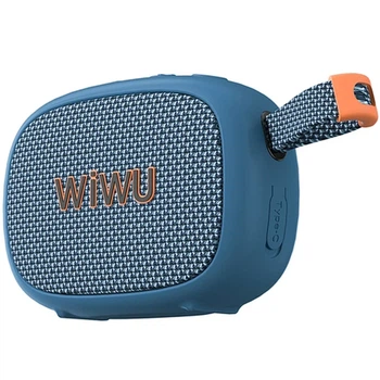 Bluetooth колонка WIWU H1 Go Fun 5 Вт моно IPX6 синяя