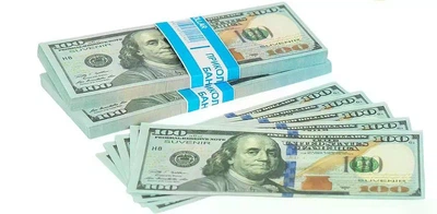 Сувенірна купюра 100 Долларів сувенірні гроші Гроші блогерів 100$