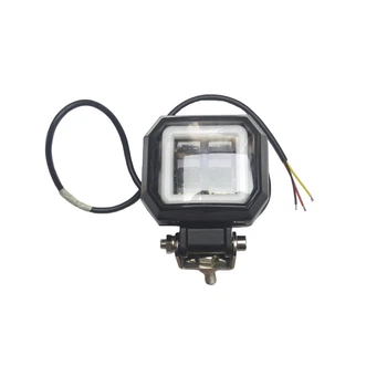 Фара дополнительного света (ближний свет+ходовой огонь) линзованная LED 20W 12-24V