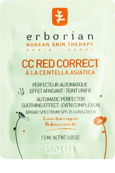 Пробник крем для обличчя Erborian cc red correct cc red correct