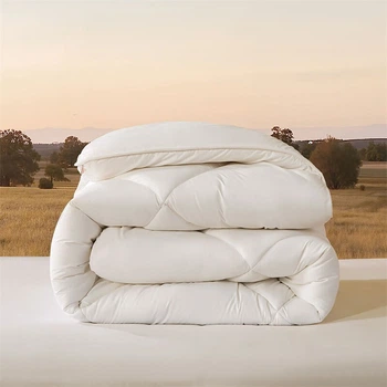 Одеяло Mercury Home Textiles из 100% шерсти зимнее, 2.25 кг, 150x210 см