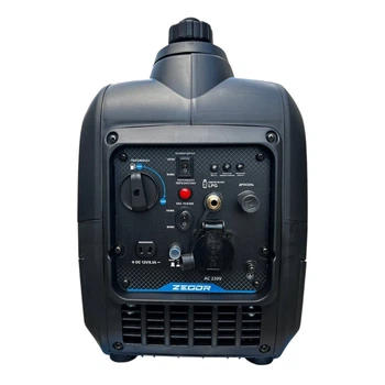 Инверторный генератор ZEGOR DIN-MUTE2500D (газ/бензин, 2.2/2.5 кВт, ручной стартер, 50 дБ)