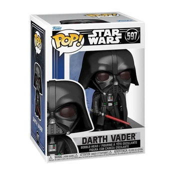 Фигурка Funko Pop! Звездные войны Дарт Вейдер со световым мечом 10 см (67534)