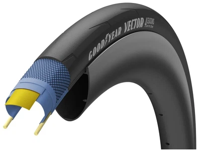 Покришка 700x25C (25-622) GoodYear VECTOR 4Seasons tubeless complete, folding, black, 120tpi (TIR-79-71)